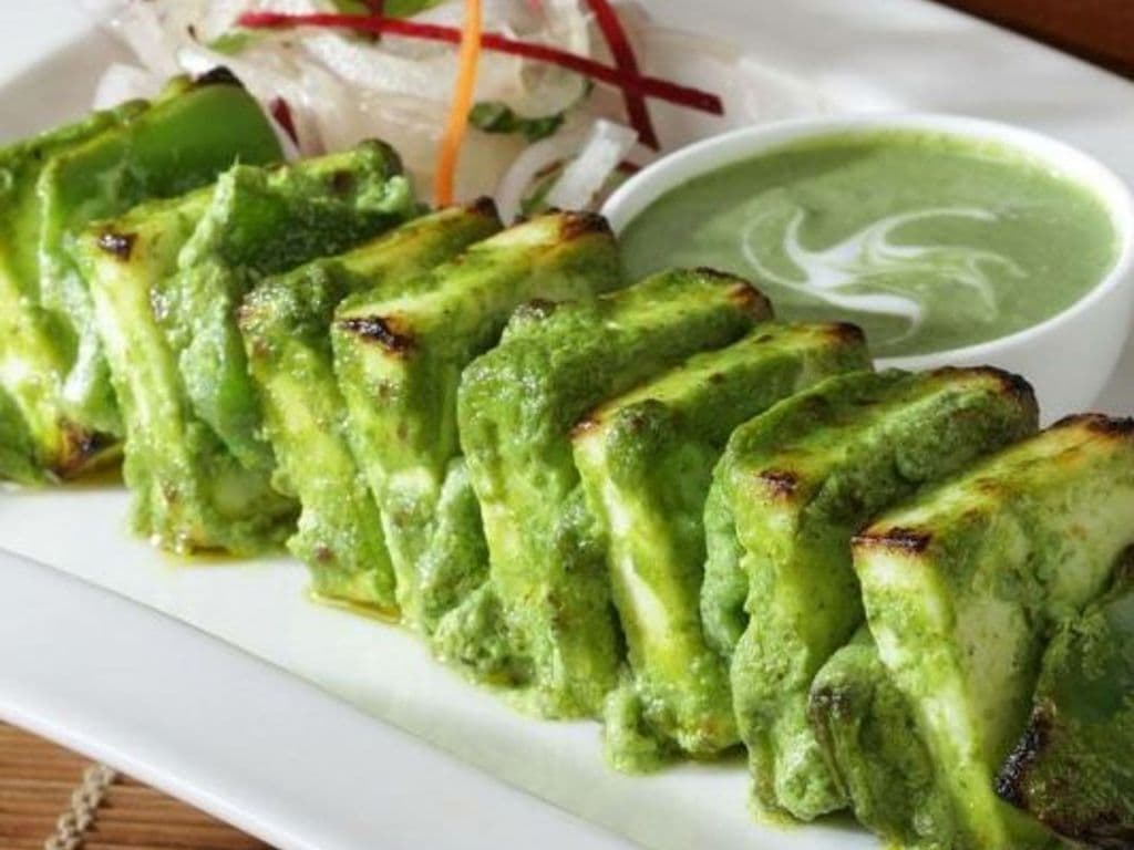 HARIYALI PANEER TIKKA