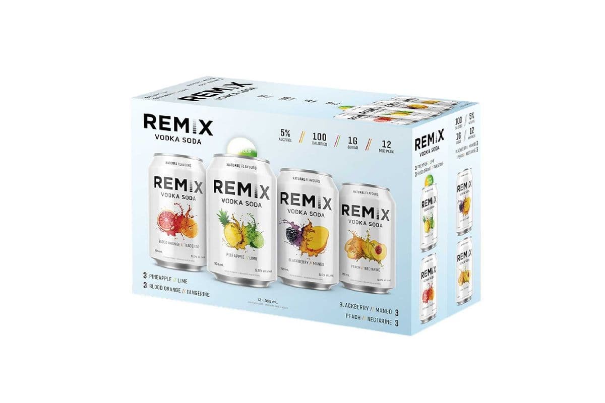 REMIX VODKA SODA (12 x 355ML)