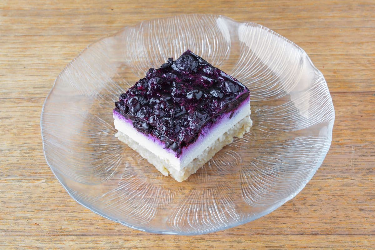 Blueberry Coconut Torte