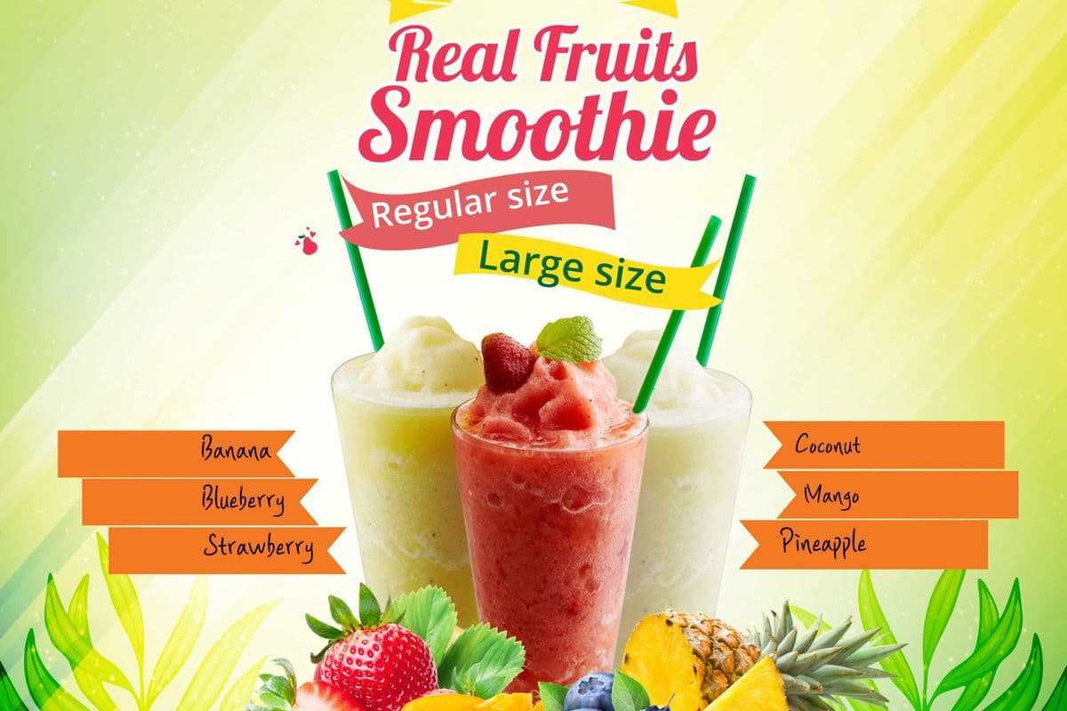 Real Fruits Smoothie