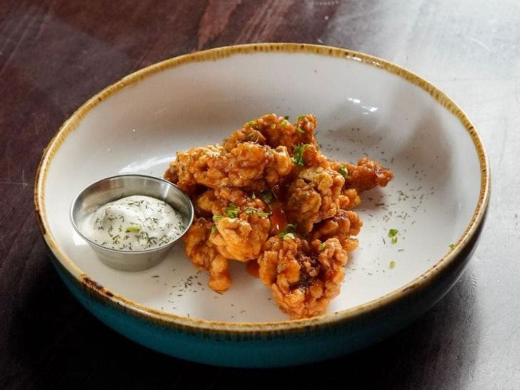 Hot Honey Dill Chicken Bites
