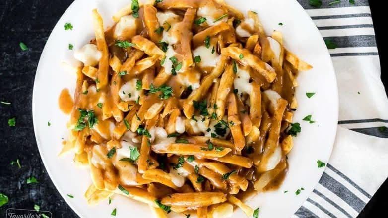 Crispy Fried Onion Poutine