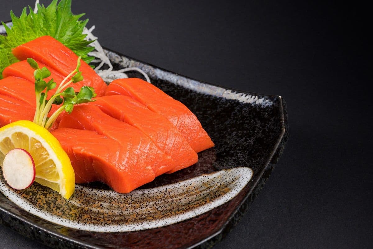 Salmon Sashimi