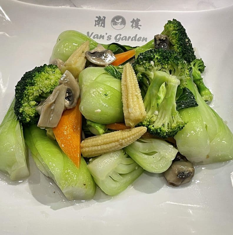 Sautéed Mixed Vegetables in Garlic Sauce / 蒜蓉雜菜