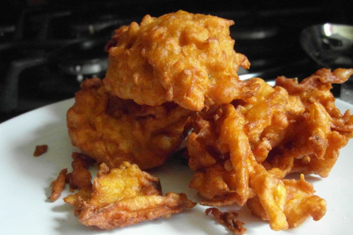 Bhaji Aux Oignon/Onion Bhaji (7 Pcs)