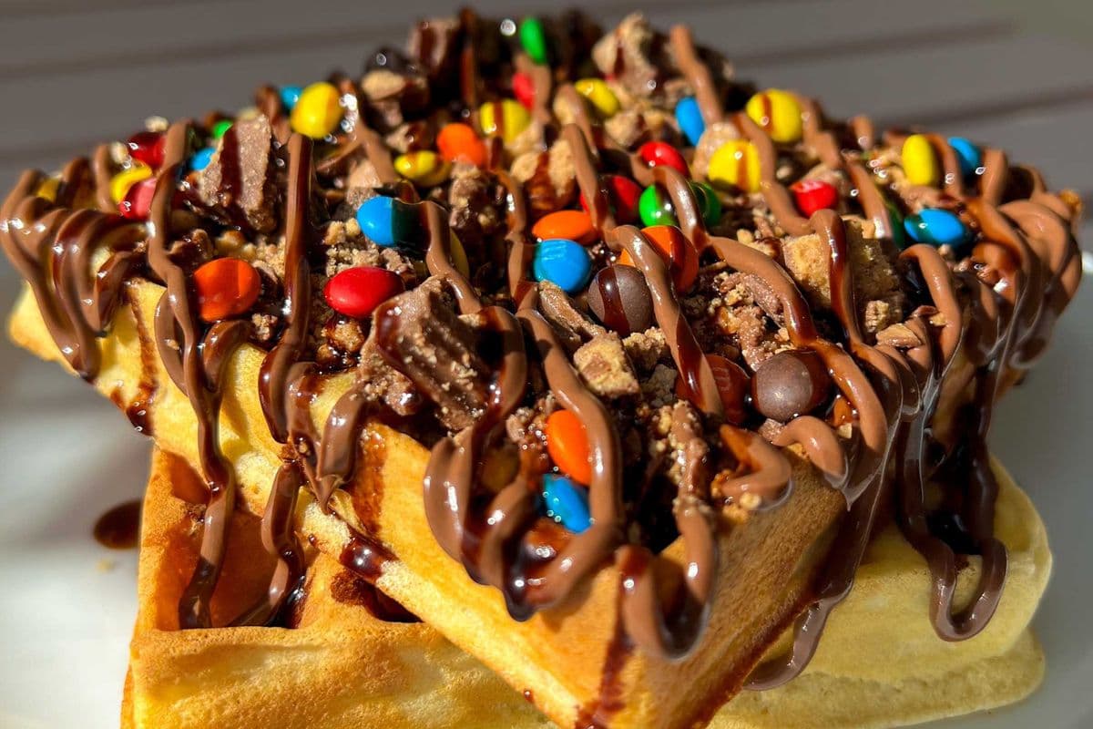 Chocolate Fantasy Waffle