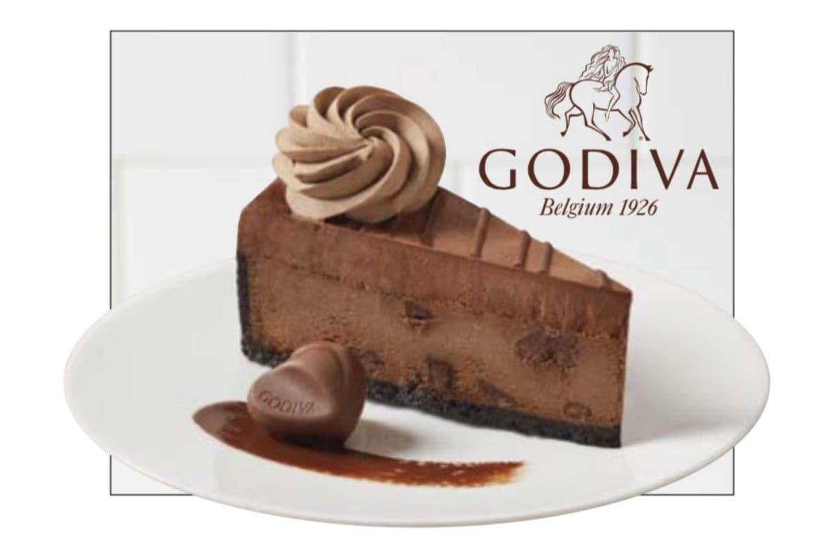 Godiva® Double Chocolate Cheesecake