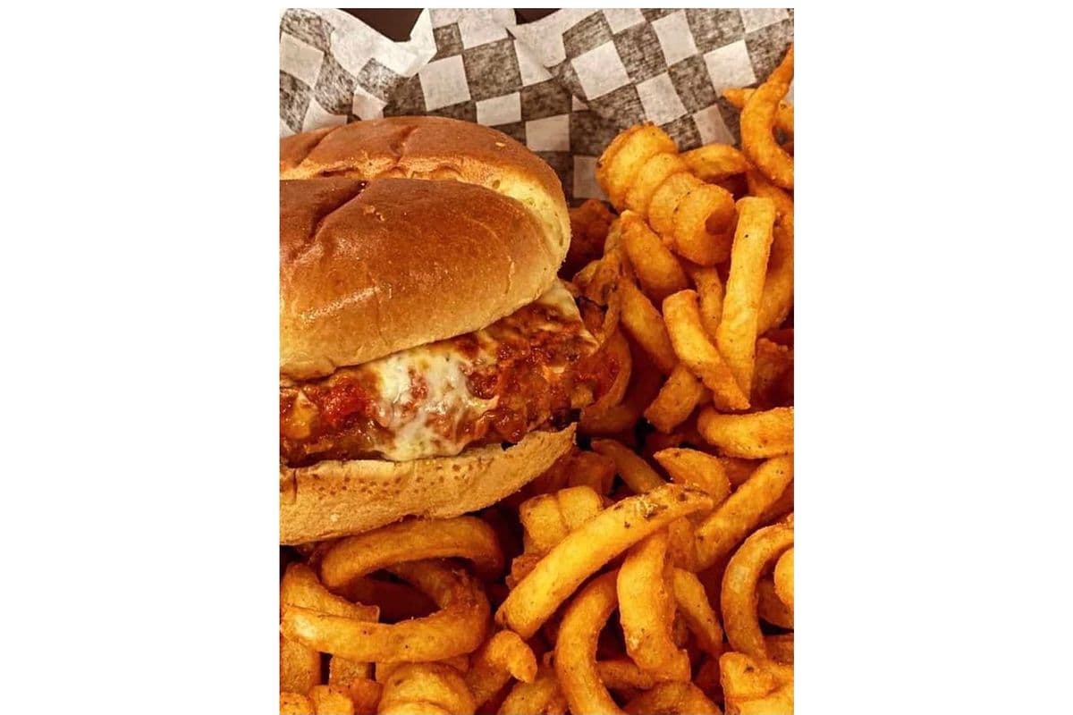 Chicken Parmesan Burger