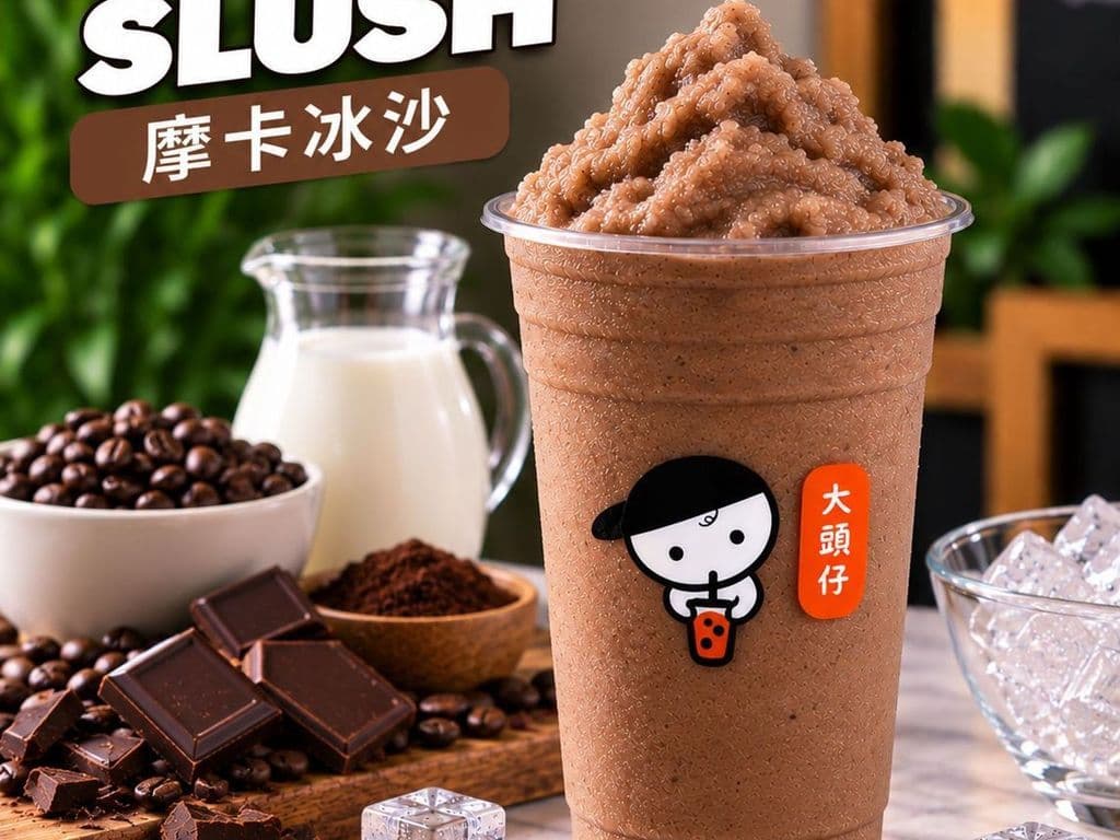 Milky Mocha Slush (摩卡咖啡牛奶冰沙)