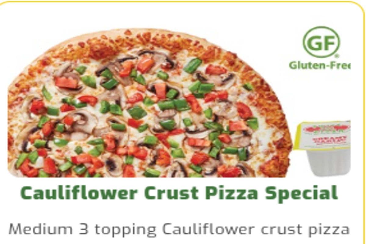 Cauliflower pizza