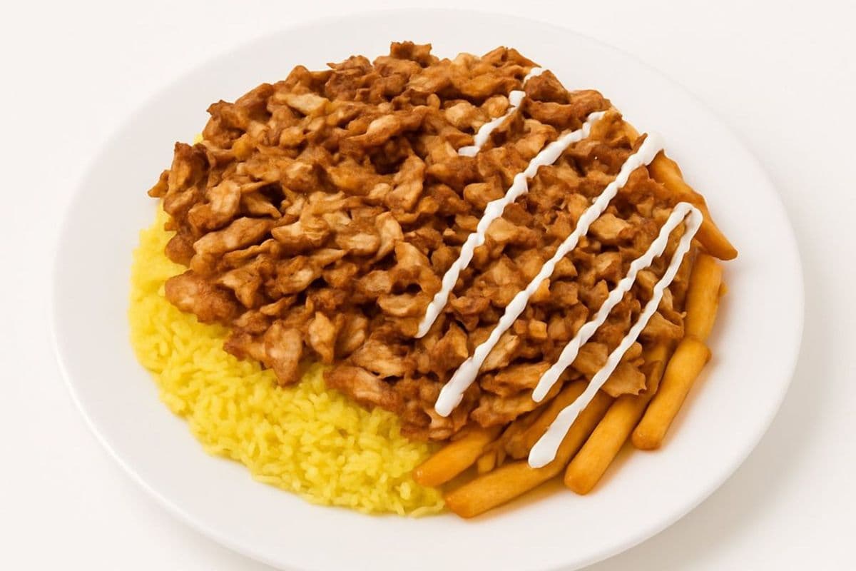 Alley Chicken on Half and Half