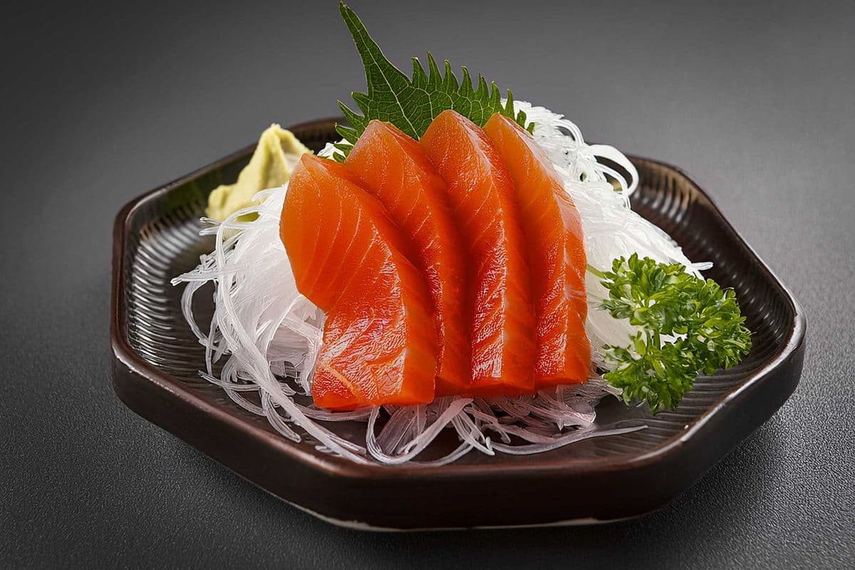Sockeye Salmon Sashimi (Wild salmon)