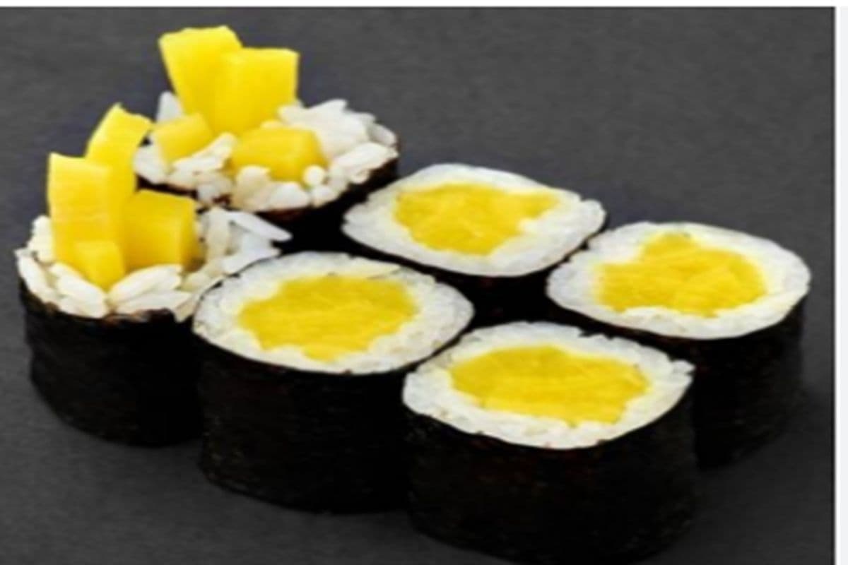 Japanese Pickle (Oshinko) Maki