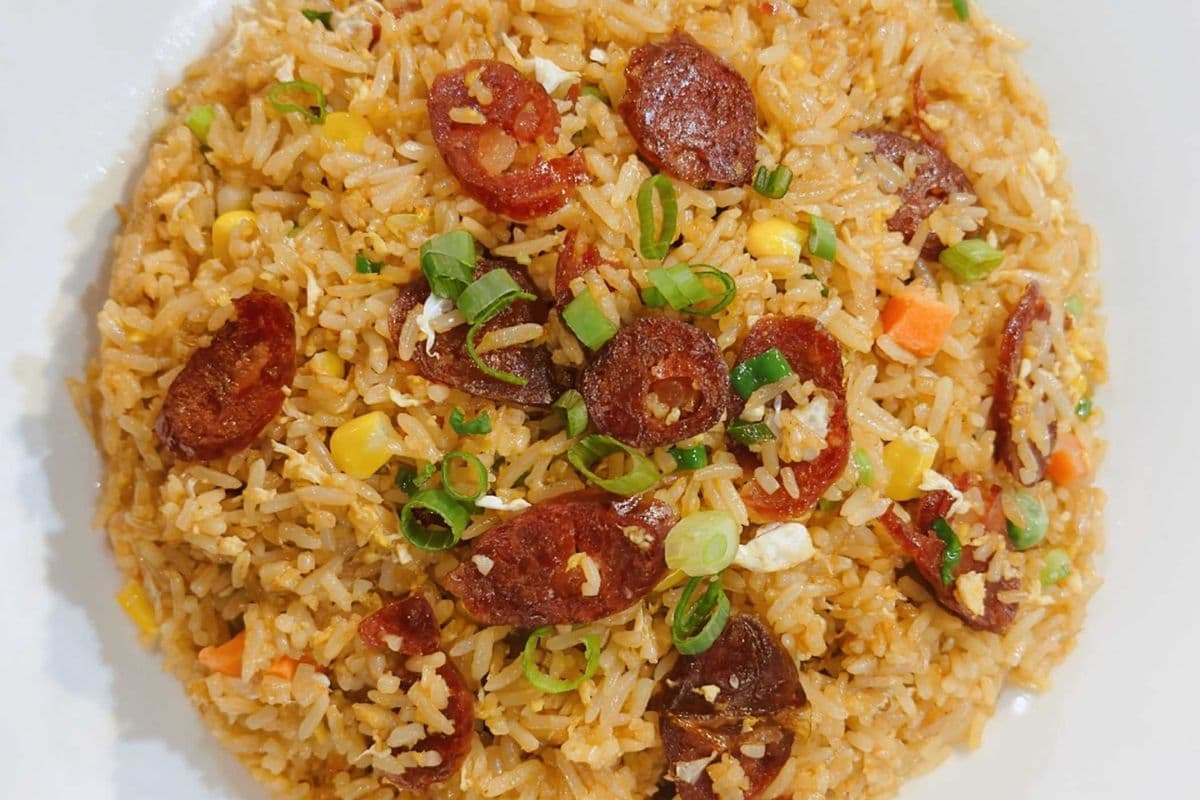 Sausage Fried Rice 腊肠炒饭