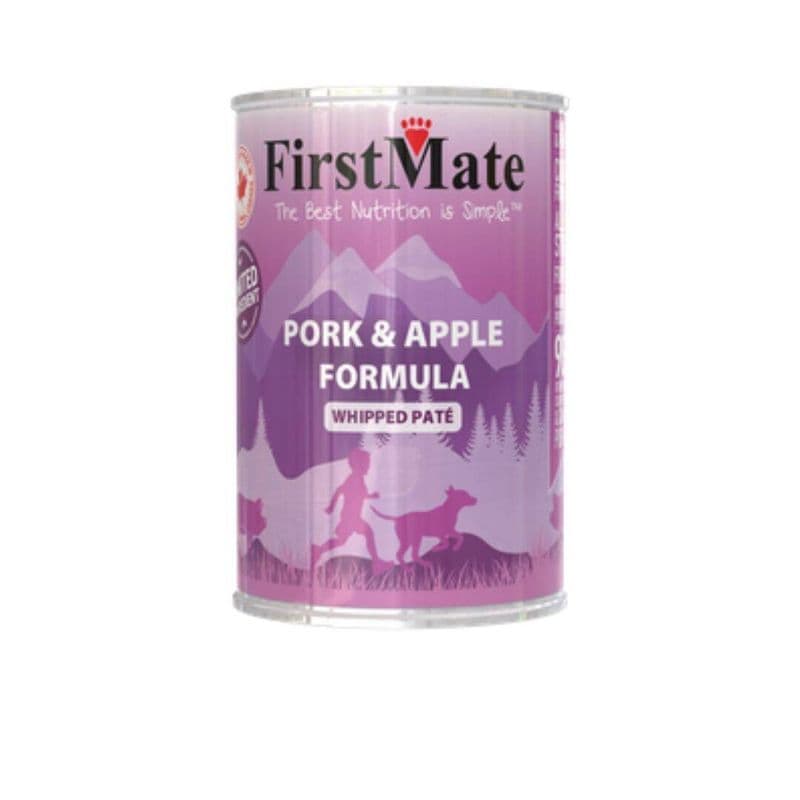 FirstMate Grain Free LID Pork & Apple Dog Can 345g