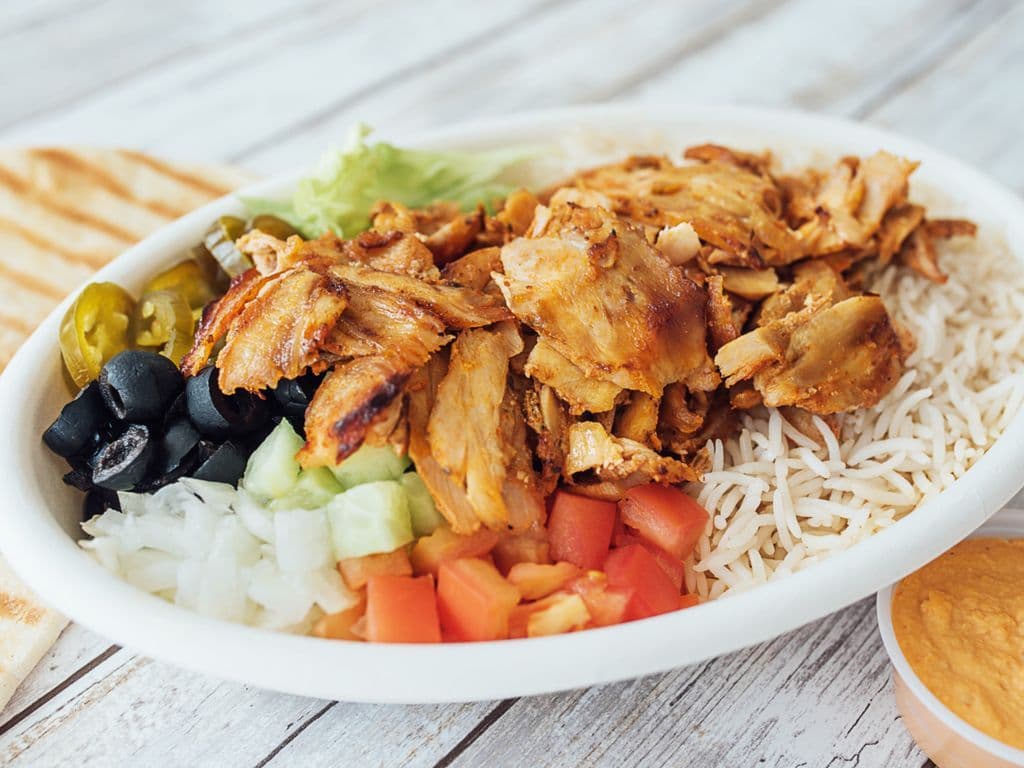 Chicken Donair Rice Bowl