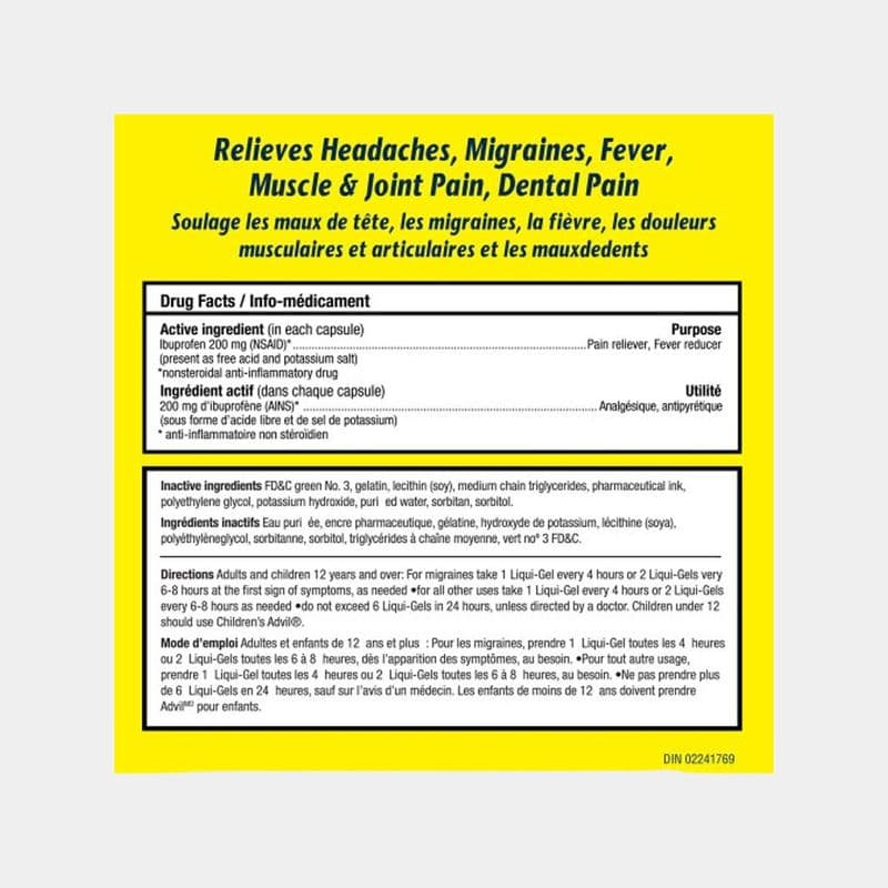 Advil Liqui Gels (16 Ct)