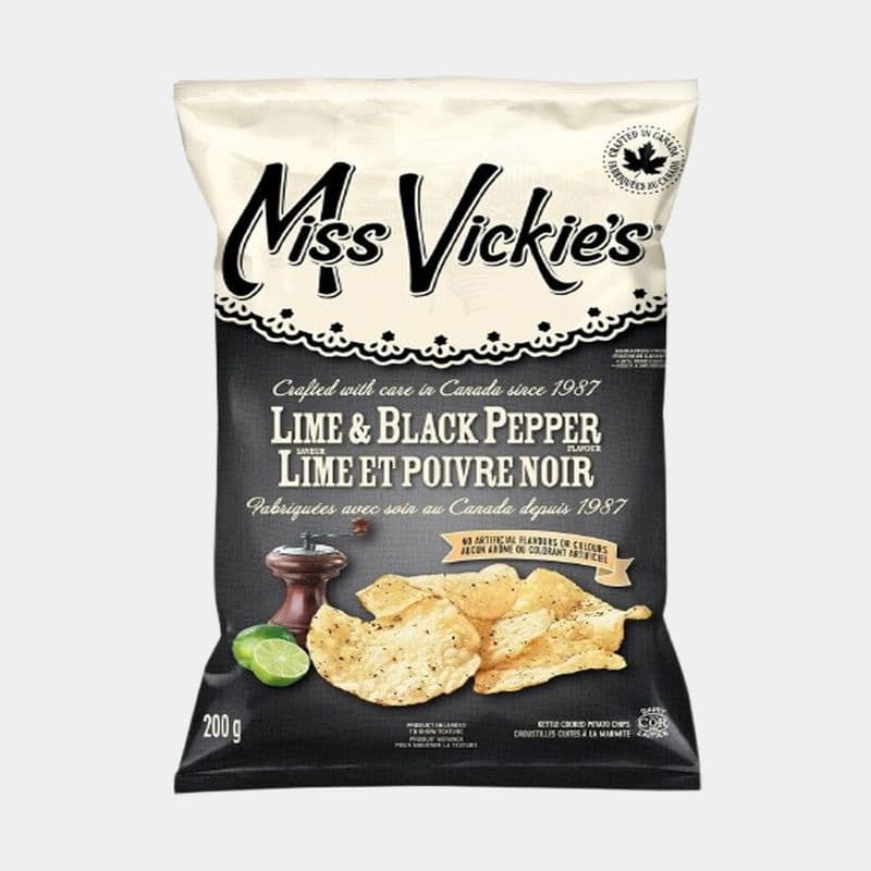 Miss Vickies Lime & Black Pepper