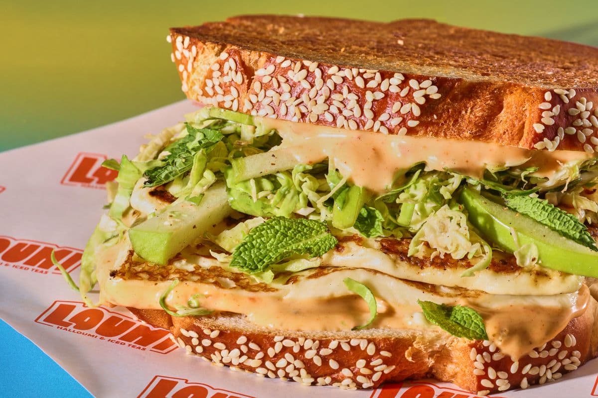 Grilled Cheese Halloumi