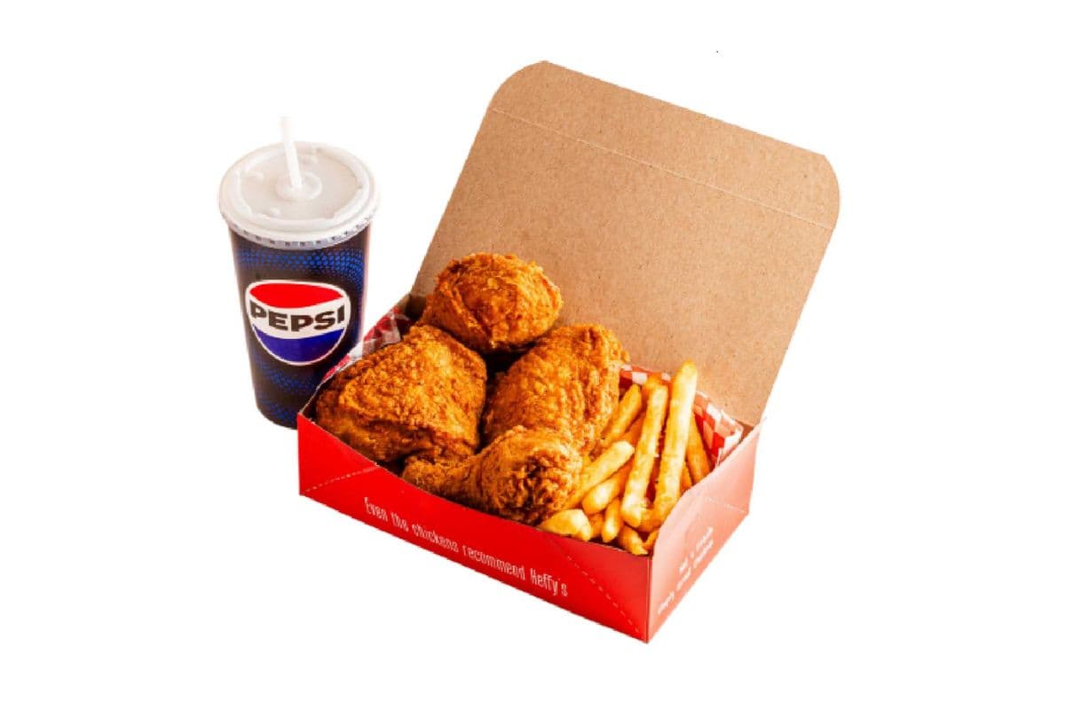 4 pc Fried Chicken Meal