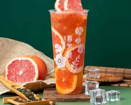 Grapefruit Tea with Pulp / 葡萄柚果粒茶