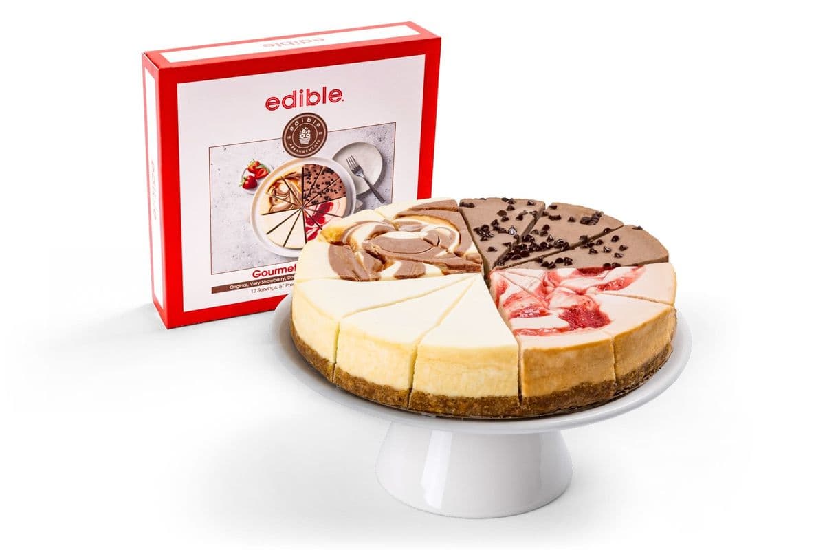 Edible's Gourmet Assorted Cheesecake