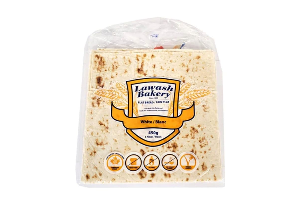 Lavash Flatbread (450g) (6 pcs)
