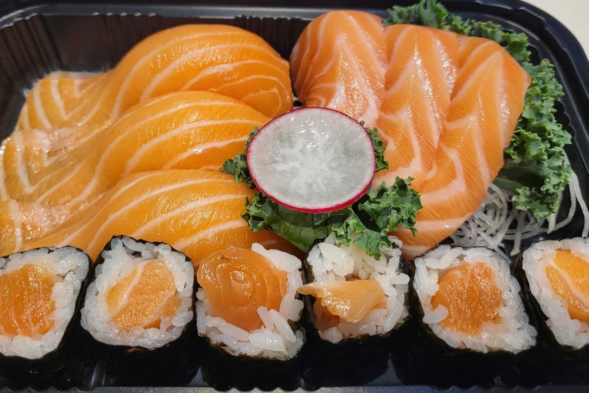 Salmon Combo with Miso