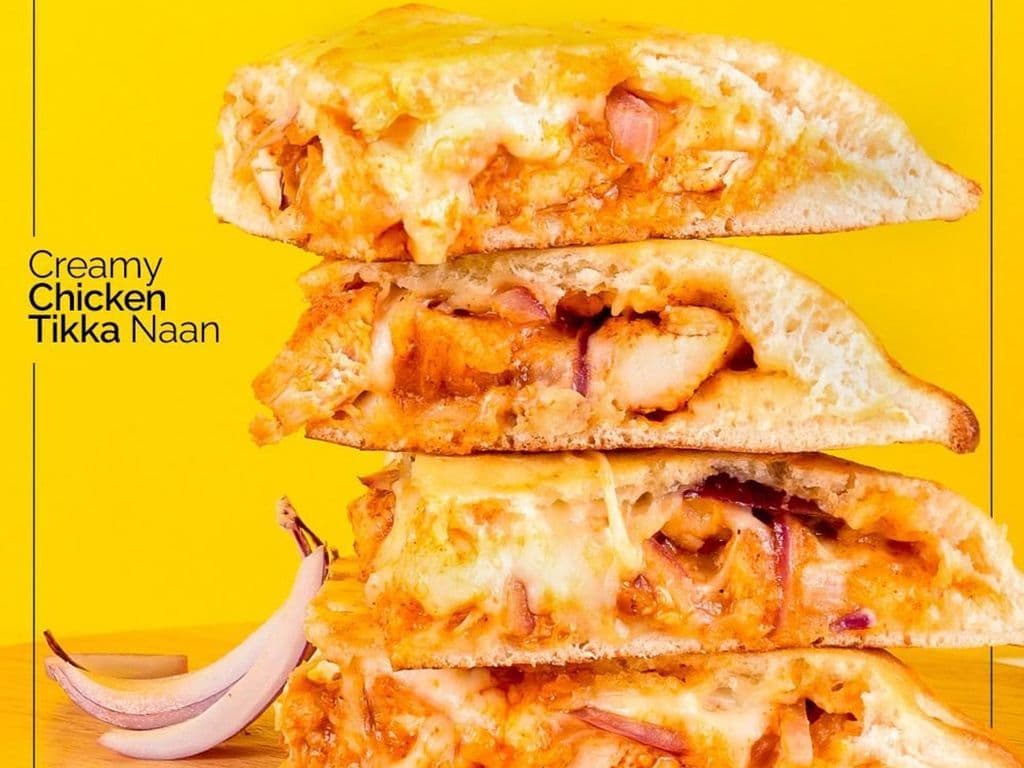 Creamy Chicken Tikka Naan
