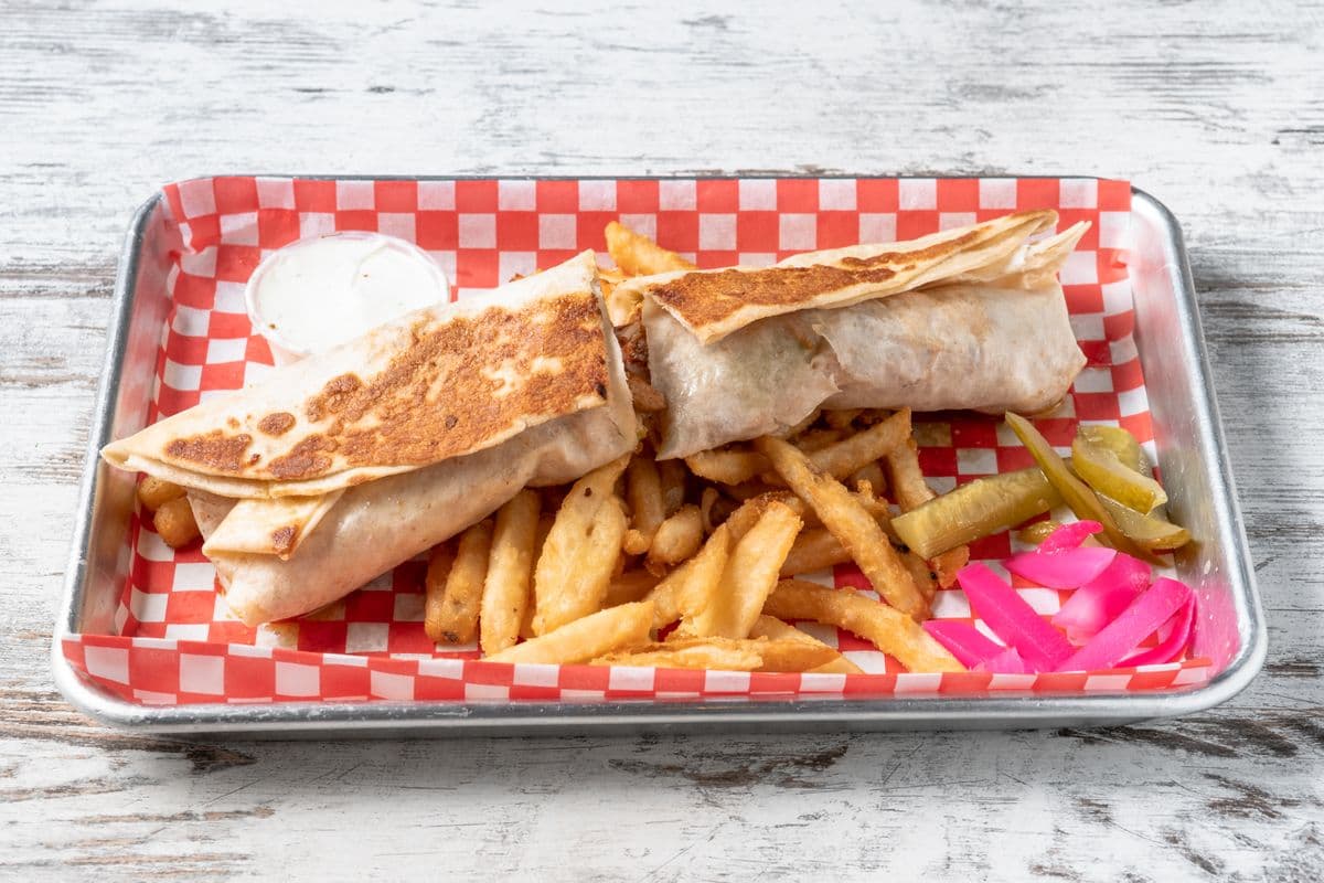 Chicken Shawarma SAJ Wrap LG