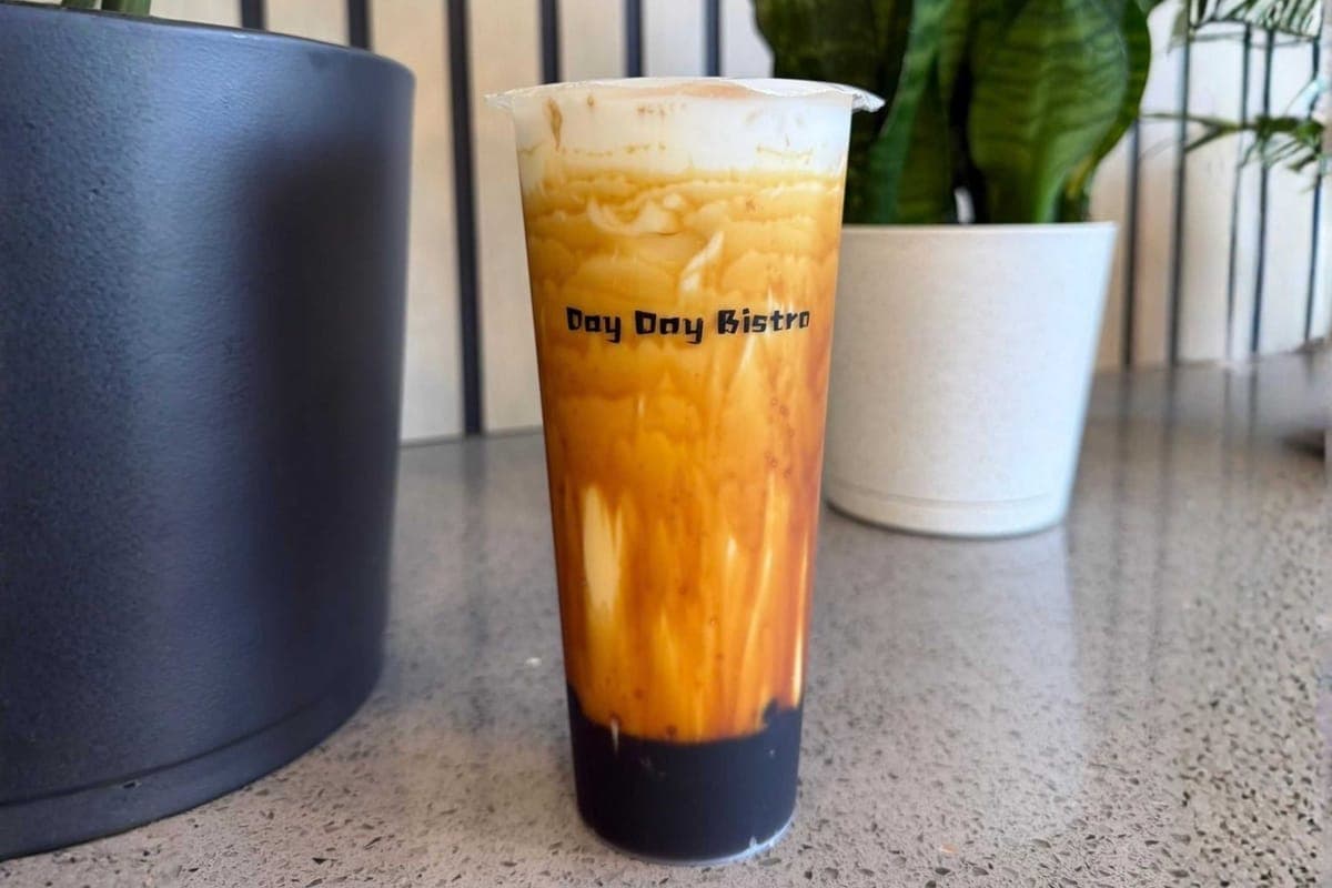Brown Sugar Latte with Pearls