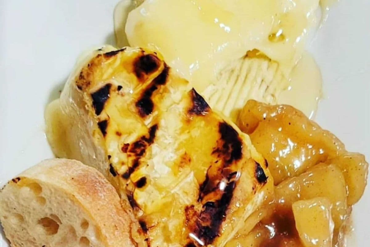 Grilled Brie
