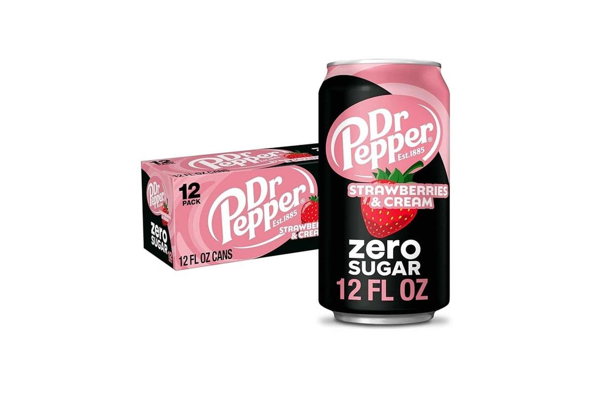 Dr Pepper Strawberries & Cream Zero (12oz)