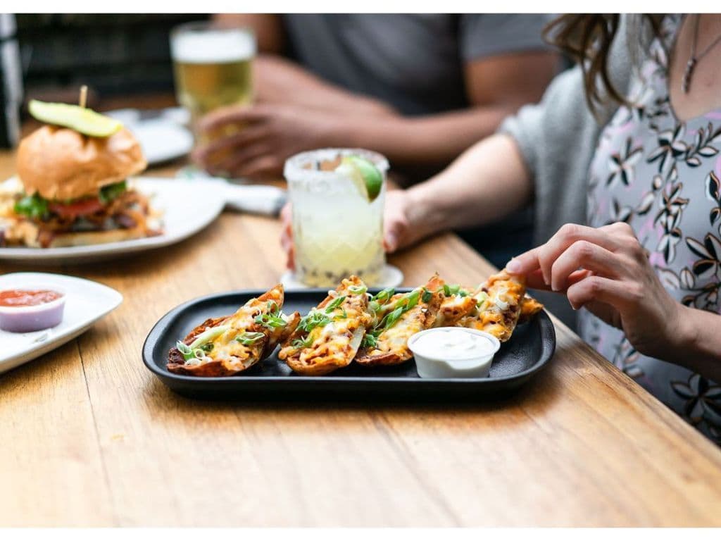 Classic Potato Skins with Sour Cream