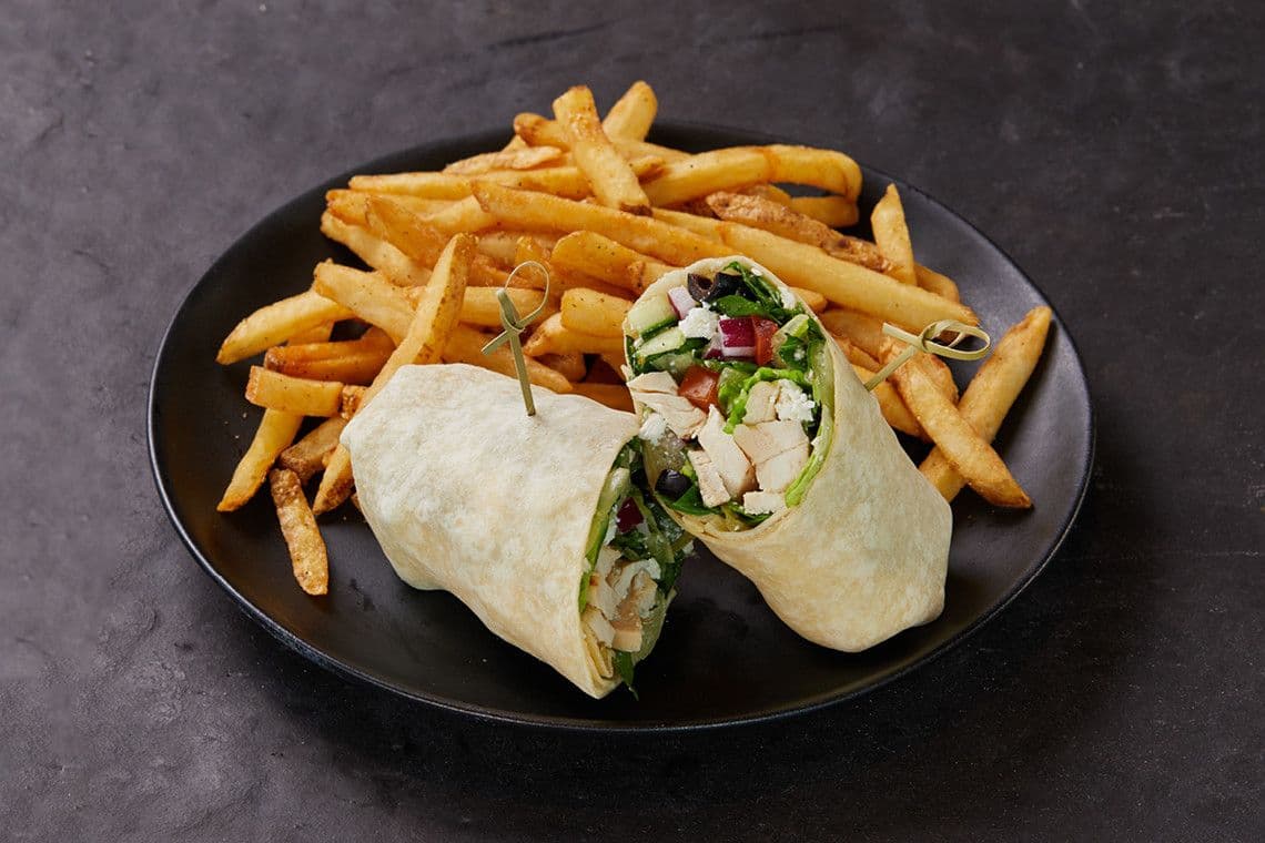 Greek Chicken Wrap