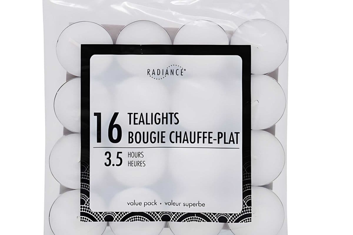 White Tealights 16pk, CTG CA35480-8