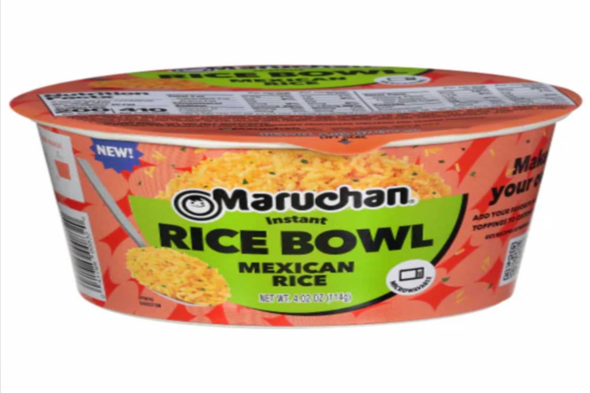 Maruchan instant rice bowl mexican rice