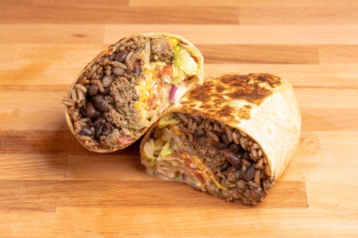 Ground Beef Burrito