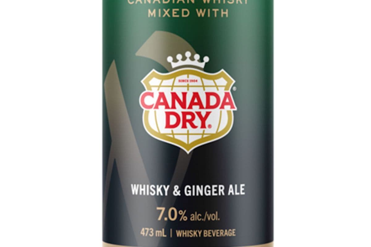 J.P.WISER'S WHISKY & GINGERALE 473ML (1 x 473ML)