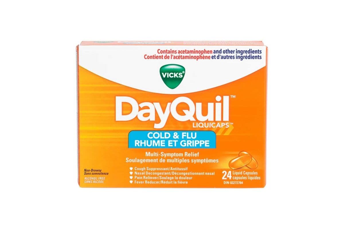 Vicks DayQuil Cold & Flu (24 Capsules)