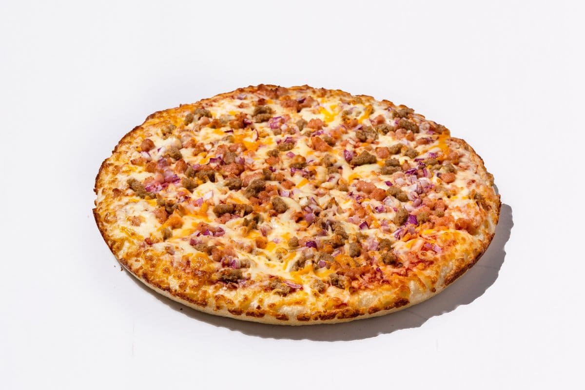 18" X-Large Bacon Cheeseburger Pizza