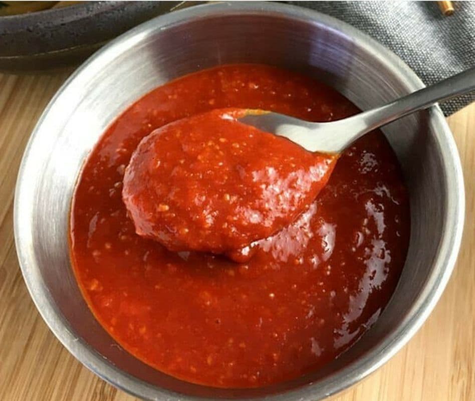Red spicy sauce