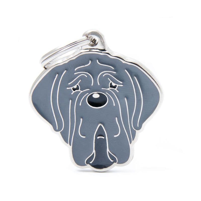 MyFamily Neapolitan Mastiff Engraved Tag