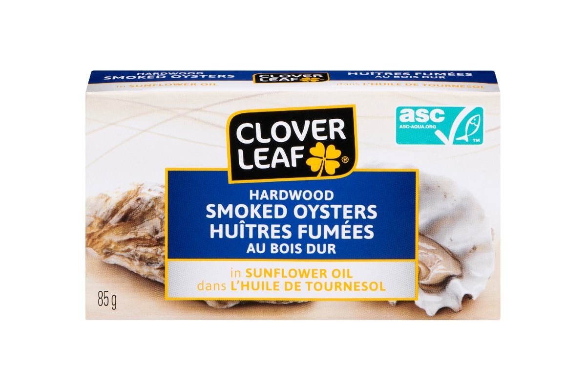 Clover Leaf Smoked Oysters