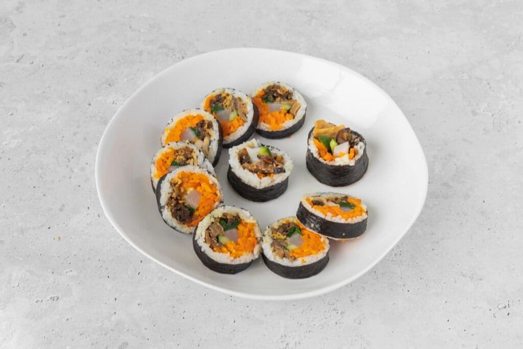 Shiitake Mushroom Kimbap
