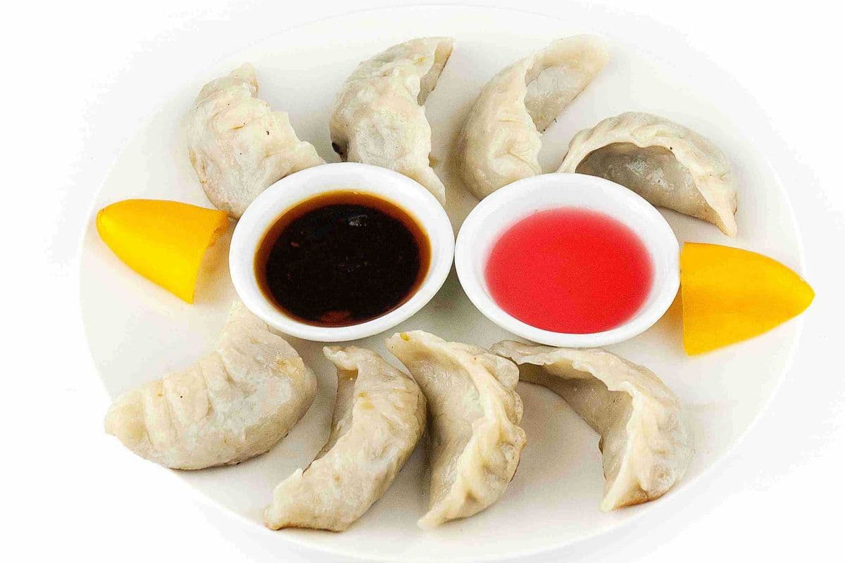 Pan-Fried Veggie Dumplings (8 pcs)