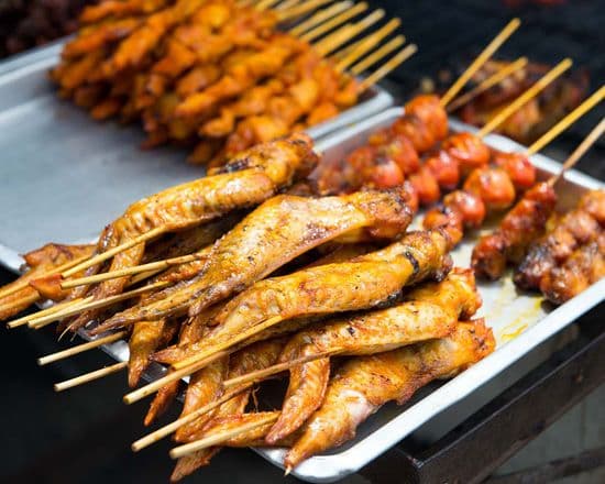Brochette de poulet / Fried Chicken Brochet