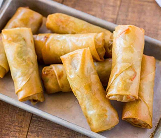 Vegetable Spring Rolls (10 pcs)