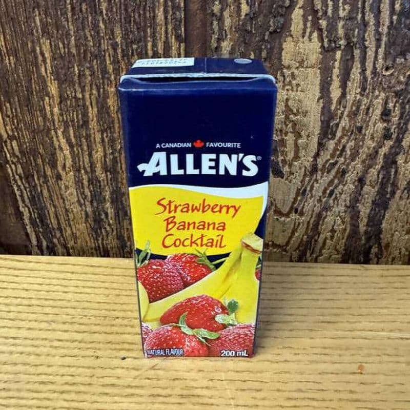 Strawberry Banana Juice Box