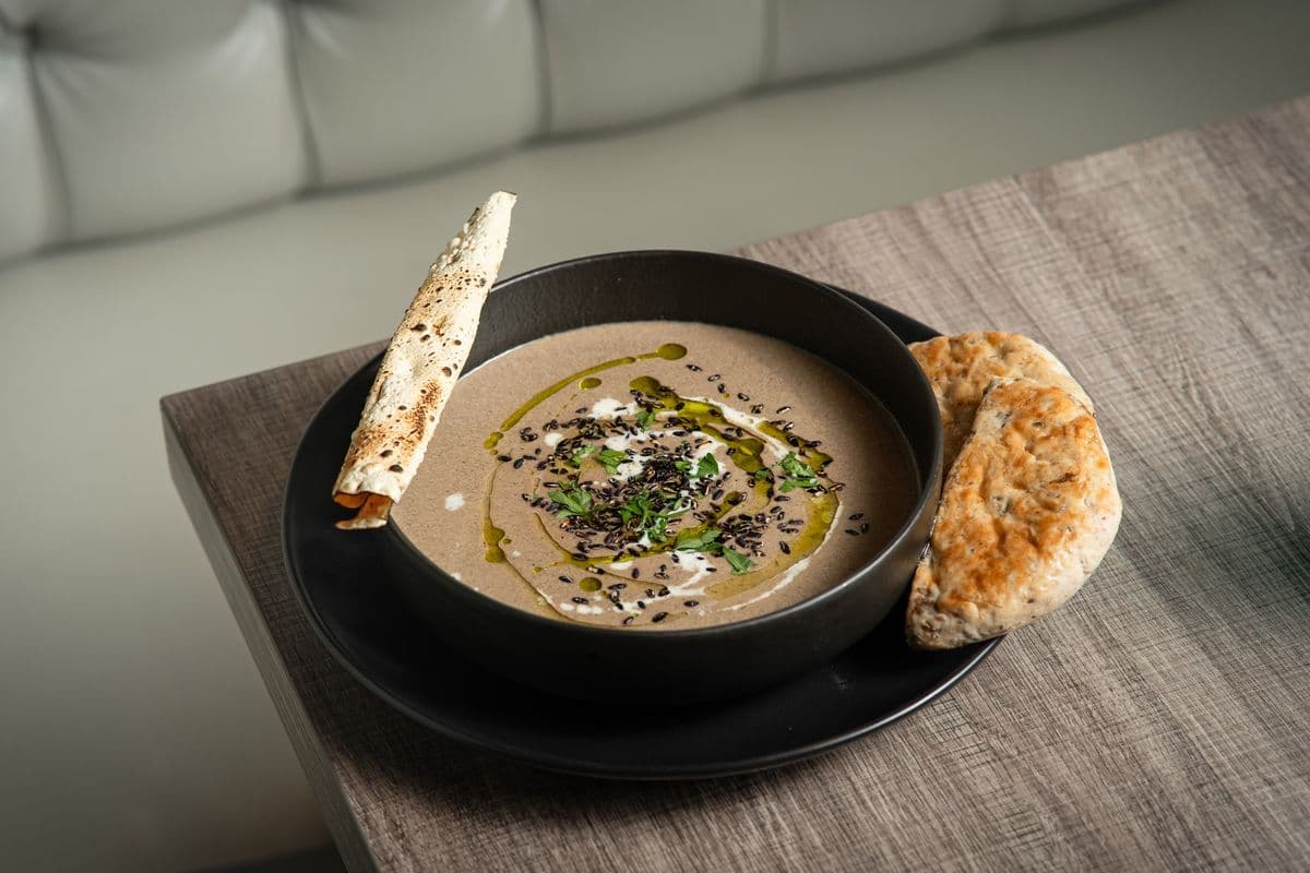 Wild Mushroom Soup (Vegan A, GF, DF A)